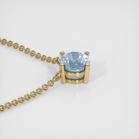 0.77 Ct. Gemstone Necklace, 18K Yellow Gold 3