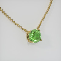 0.90 Ct. Gemstone Necklace, 18K Yellow Gold 2