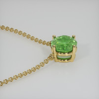 0.90 Ct. Gemstone Necklace, 18K Yellow Gold 3