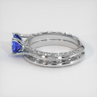 1.15 Ct. Sapphire Ring, Platinum 950 4