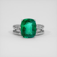 4.49 Ct. Emerald Ring, Platinum 950 1
