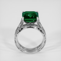 6.60 Ct. Emerald Ring, Platinum 950 3