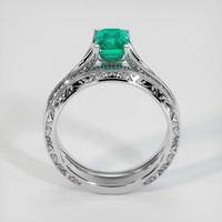 1.02 Ct. Emerald Ring, Platinum 950 3