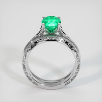 1.48 Ct. Emerald Ring, Platinum 950 3