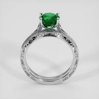 1.32 Ct. Emerald Ring, Platinum 950 3