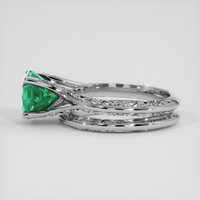 2.06 Ct. Emerald Ring, Platinum 950 4