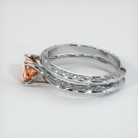 0.75 Ct. Sapphire Ring, Platinum 950 4