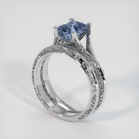 2.07 Ct. Sapphire Ring, Platinum 950 2