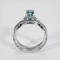 1.33 Ct. Sapphire Ring, Platinum 950 3