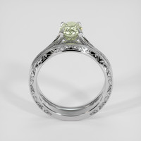 1.48 Ct. Green Sapphire Ring, Platinum 950 3