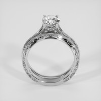 1.55 Ct. White Sapphire Ring, Platinum 950 3