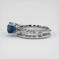 2.04 Ct. Sapphire Ring, Platinum 950 4