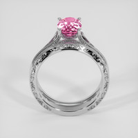 1.63 Ct. Pink Spinel Ring, Silver 3