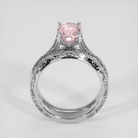 2.12 Ct. Padparadscha Sapphire Ring, 10K White Gold 3