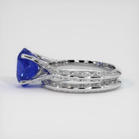 2.99 Ct. Sapphire Ring, 14K White Gold 4