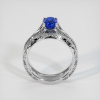1.10 Ct. Sapphire Ring, 14K White Gold 3