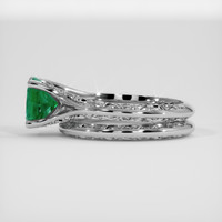 1.75 Ct. Emerald Ring, 18K White Gold 4