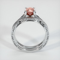 1.20 Ct. Sapphire Ring, 18K White Gold 3