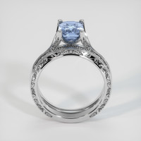 2.07 Ct. Sapphire Ring, 18K White Gold 3