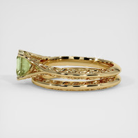 0.87 Ct. Gemstone Ring, 14K Yellow Gold 4