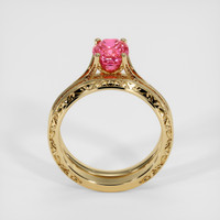 2.10 Ct. Sapphire Ring, 14K Yellow Gold 3