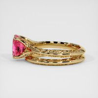 2.10 Ct. Sapphire Ring, 14K Yellow Gold 4