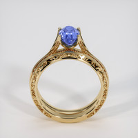 1.46 Ct. Blue Sapphire Ring, 14K Yellow Gold 3