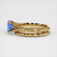 1.22 Ct. Sapphire Ring, 14K Yellow Gold 4