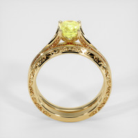 1.60 Ct. Yellow Sapphire Ring, 14K Yellow Gold 3