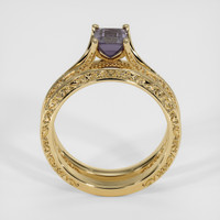 1.27 Ct. Bi Color Sapphire Ring, 18K Yellow Gold 3