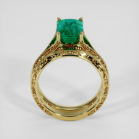 2.38 Ct. Emerald Ring, 18K Yellow Gold 3