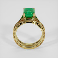 2.35 Ct. Emerald Ring, 18K Yellow Gold 3