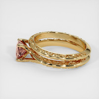 1.20 Ct. Sapphire Ring, 18K Yellow Gold 4