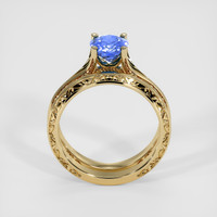 1.48 Ct. Blue Sapphire Ring, 18K Yellow Gold 3