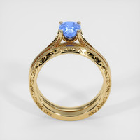 1.22 Ct. Sapphire Ring, 18K Yellow Gold 3