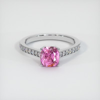1.51 Ct. Sapphire Ring, Platinum 950 1