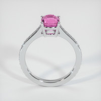 1.51 Ct. Pink Sapphire Ring, Platinum 950 3