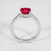 2.05 Ct. Ruby Ring, Platinum 950 3