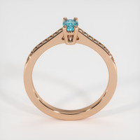 0.31 Ct. Gemstone Ring, 14K Rose Gold 3