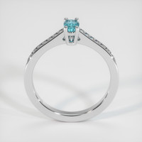 0.31 Ct. Gemstone Ring, 14K White Gold 3