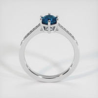 1.13 Ct. Sapphire Ring, 14K White Gold 3