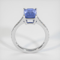 3.04 Ct. Sapphire Ring, 18K White Gold 3