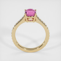 1.51 Ct. Pink Sapphire Ring, 14K Yellow Gold 3
