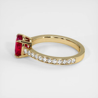 2.05 Ct. Ruby Ring, 14K Yellow Gold 4