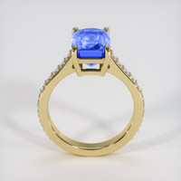 4.67 Ct. Blue Sapphire Ring, 18K Yellow Gold 3