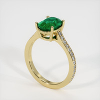 Emerald Ring 1.84 Ct., 18K Yellow Gold Preview