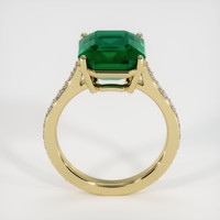 4.85 Ct. Emerald Ring, 18K Yellow Gold 3