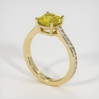 2.25 Ct. Gemstone Ring, 18K Yellow Gold 2