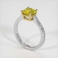 2.25 Ct. Gemstone Ring, 14K Yellow & White 2