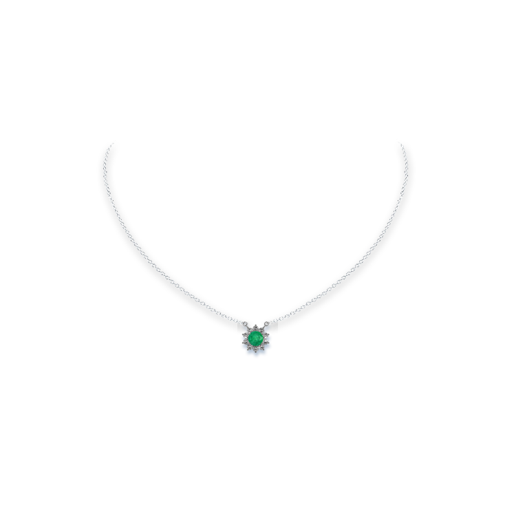 Jewelry image on model